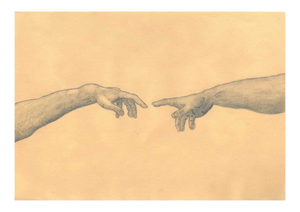 The Creation of Adam — Drawing as Observation, Patience and Construction